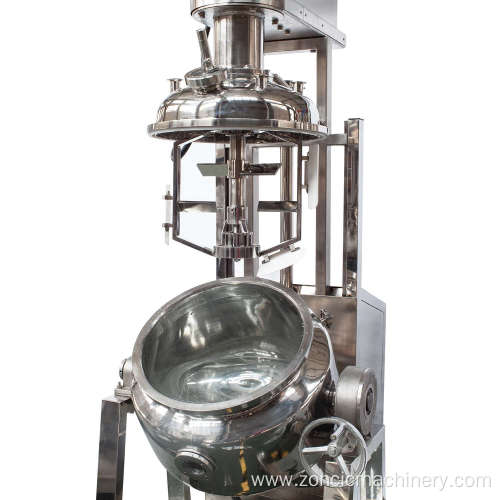 Jacketed Stainless Steel Mixing Tank